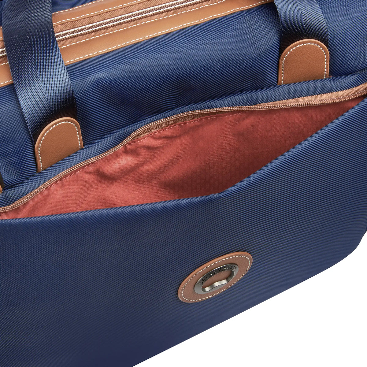 Delsey Chatelet Air 2.0 Weekender Travel Bag in Navy — interior view 3 # color_Navy
