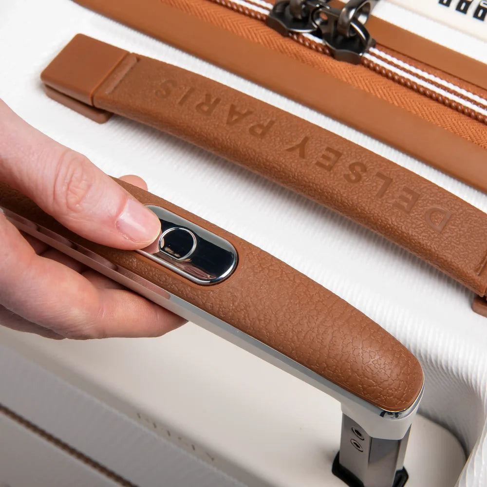 Delsey Chatelet Air 2.0 23-Inch Carry-On Spinner in Angora — detail view 6