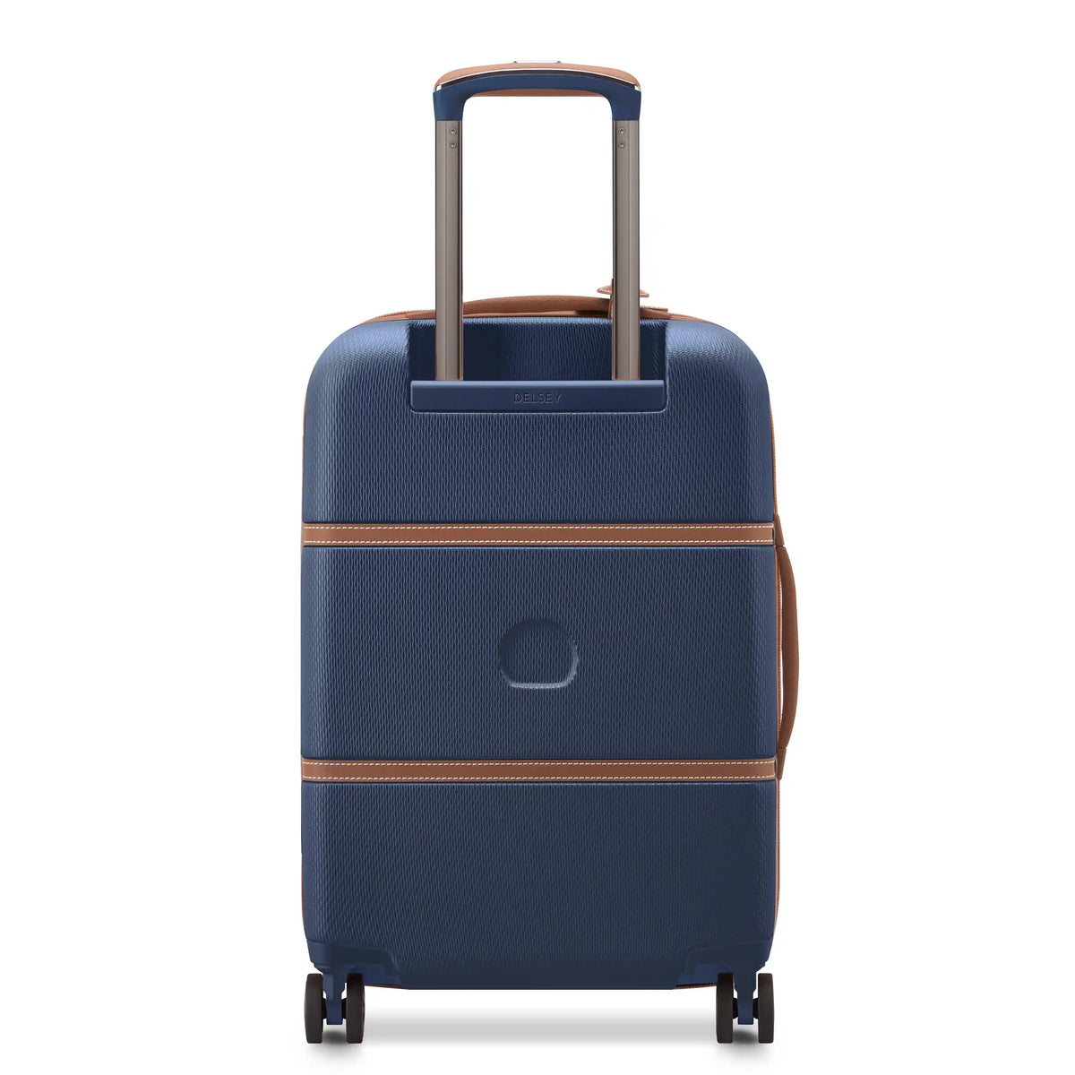 Delsey Chatelet Air 2.0 23-Inch Carry-On Spinner in Navy — back view