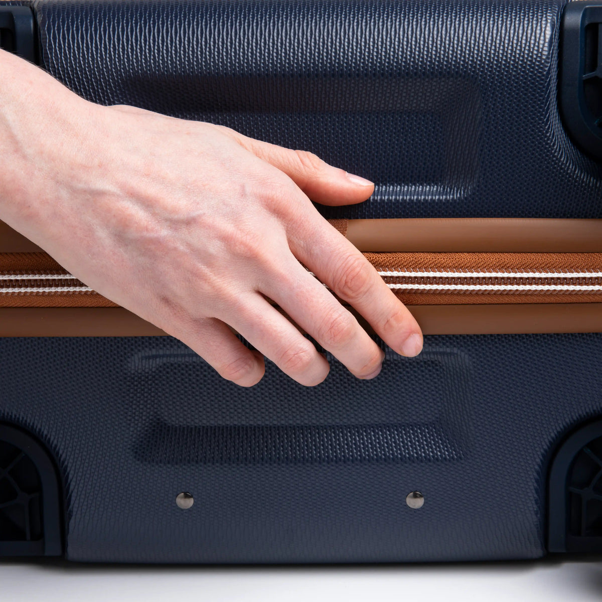 Delsey Chatelet Air 2.0 23-Inch Carry-On Spinner in Blue — detail view 8