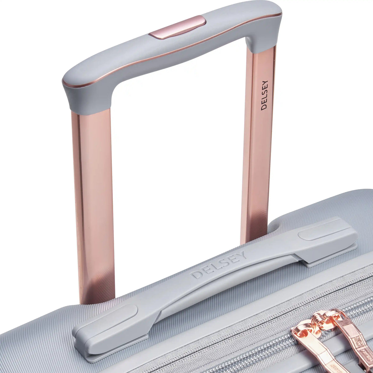 Delsey Cruise 3.0 Large Expandable Spinner in Platinum — detail view 4 # color_Platinum
