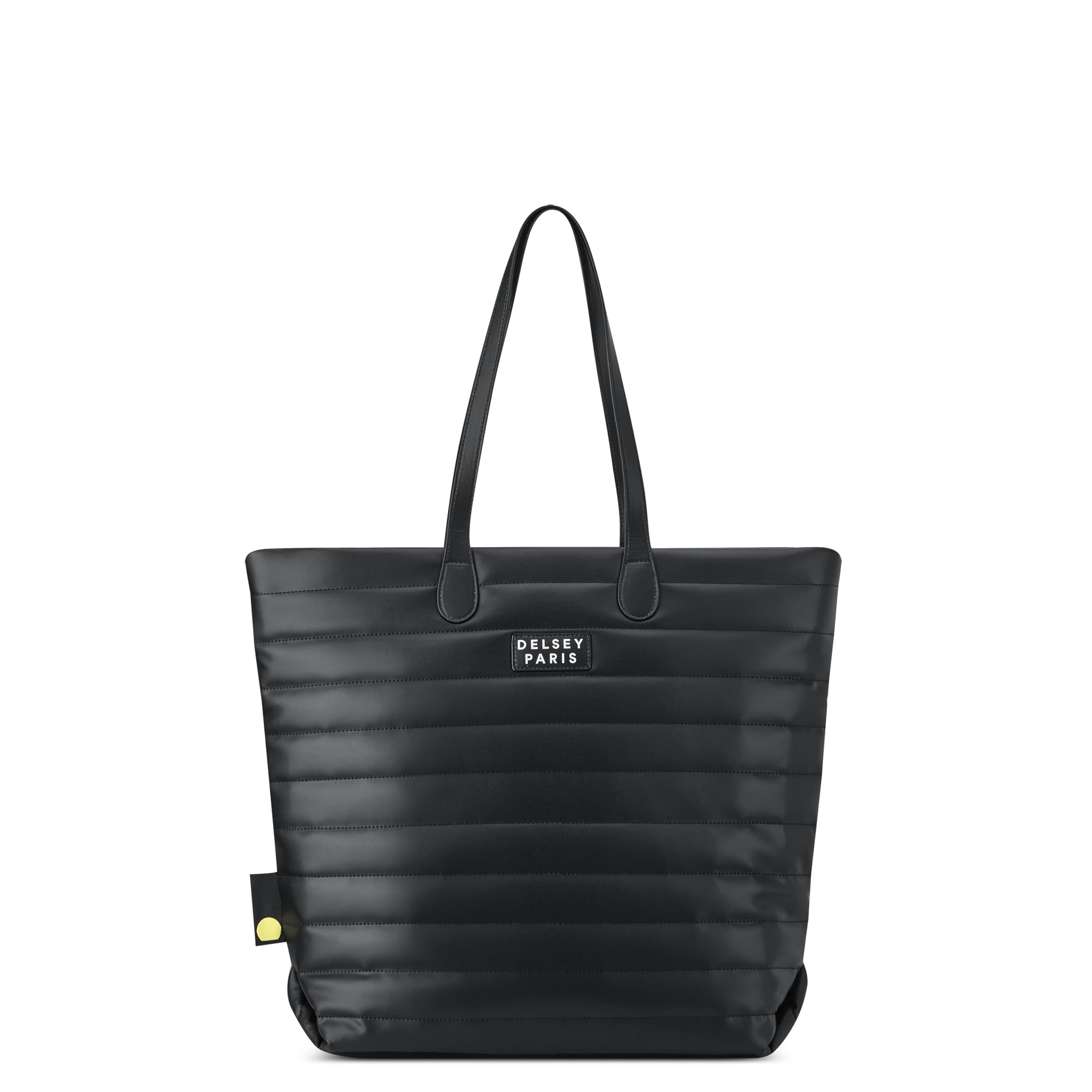Delsey Cruise 3.0 Softside Tote Travel Bag with Laptop Pocket in Black — front view # color_Black
