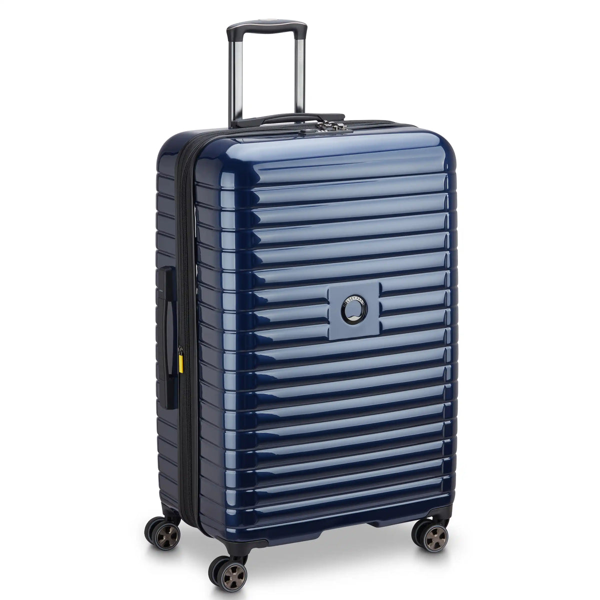 Delsey Cruise 3.0 Large Expandable Spinner in Deep Sea Navy — front view # color_Deep Sea Navy