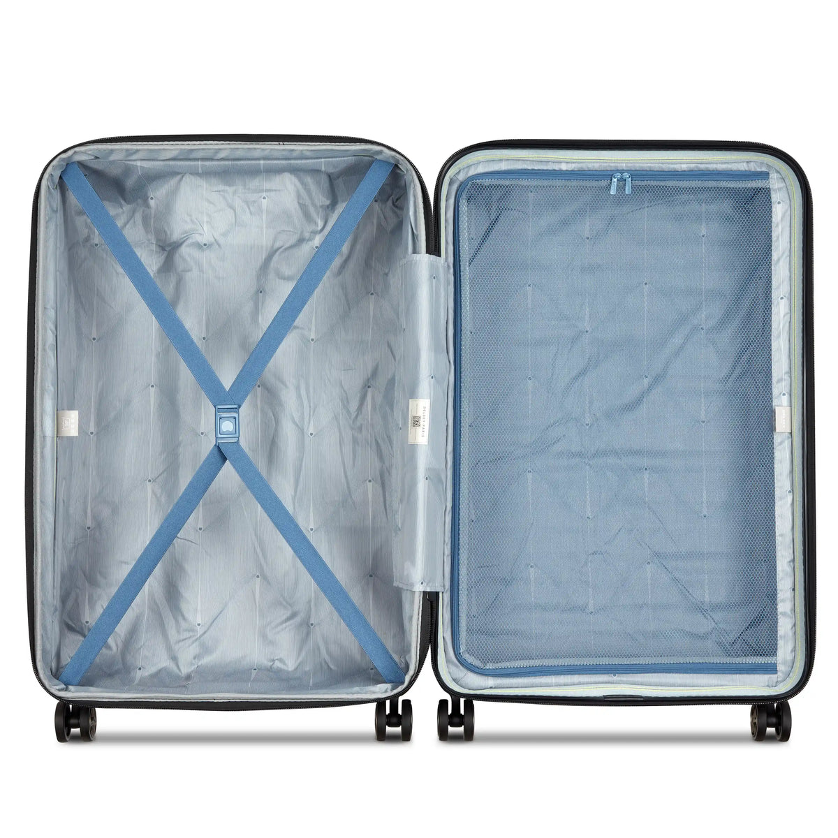 Delsey Cruise 3.0 Large Expandable Spinner in Deep Sea Navy — detail view # color_Deep Sea Navy
