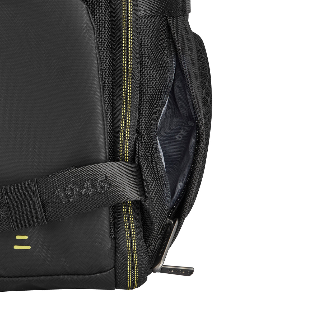 Delsey DLC Pro 15-Inch Laptop Backpack in Black — detail view 4 # color_Black
