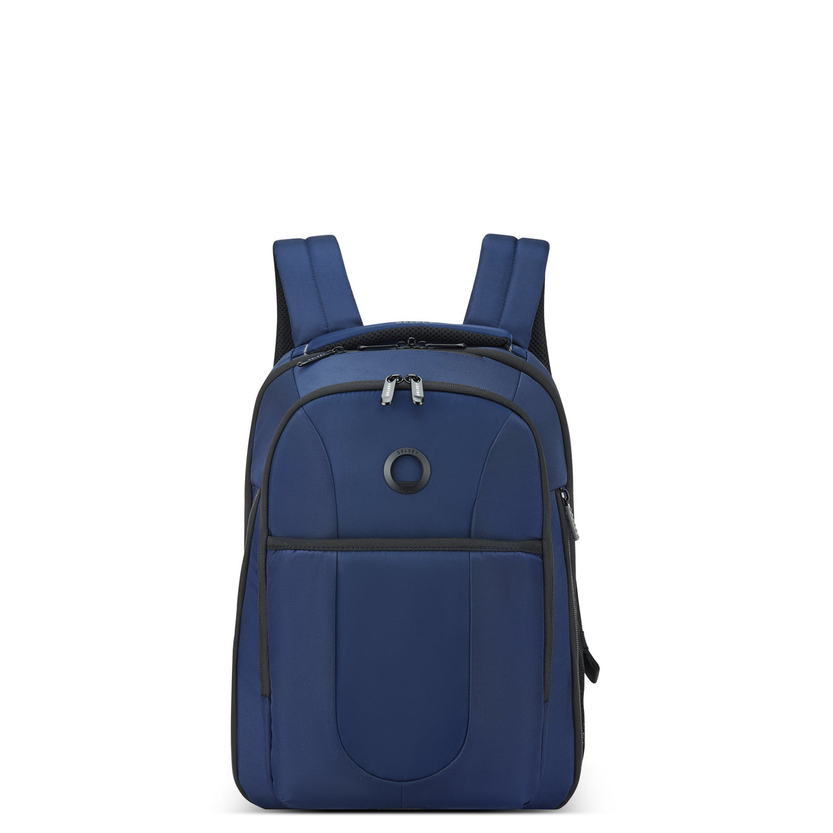 Delsey DLC 2.0 15-Inch Laptop Backpack in Navy — front view