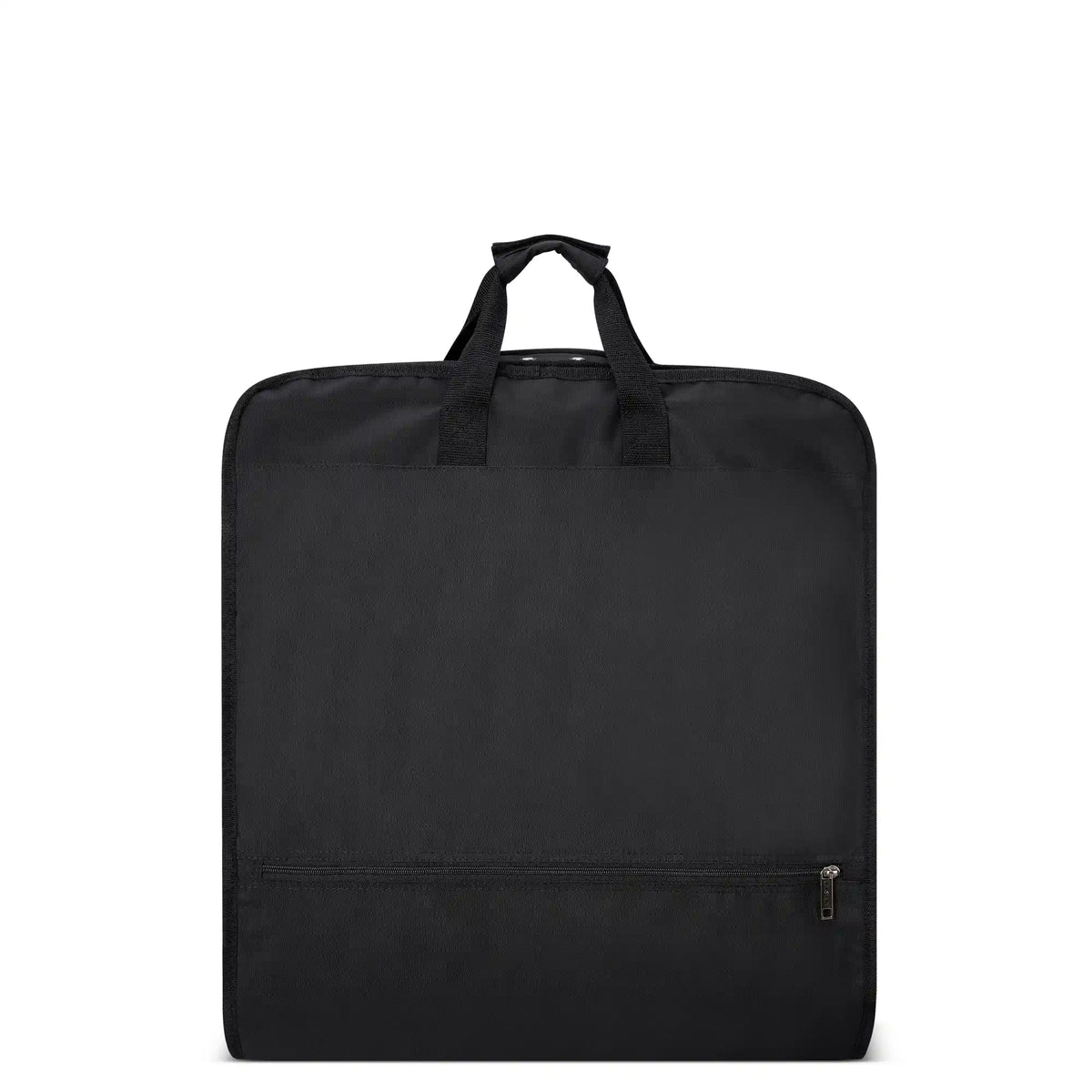 Delsey Helium DLX Carry-On Dress Garment Bag in Black — back view