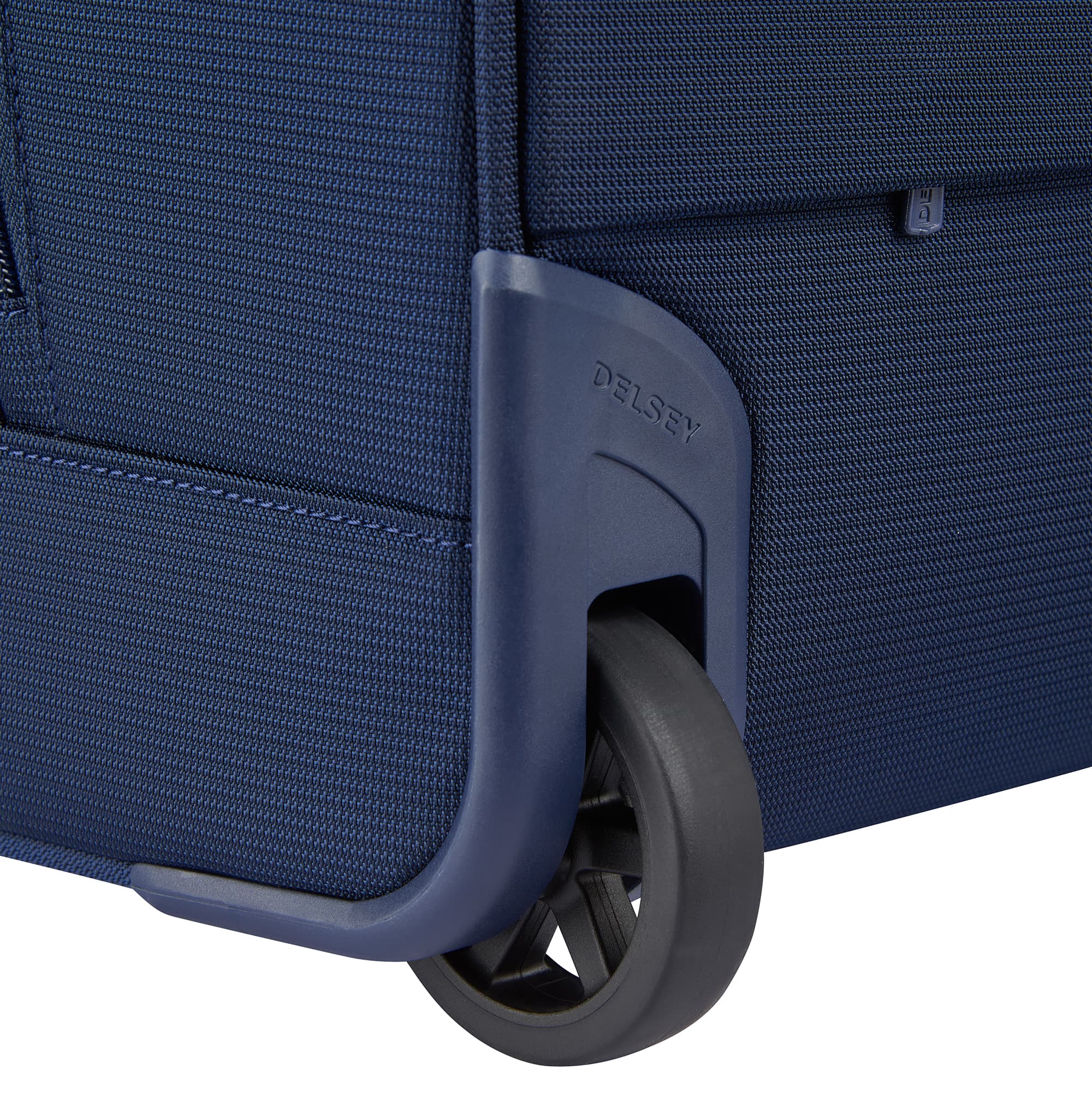 Delsey Helium DLX Wheeled Underseater in Navy — detail view 4 # color_Navy