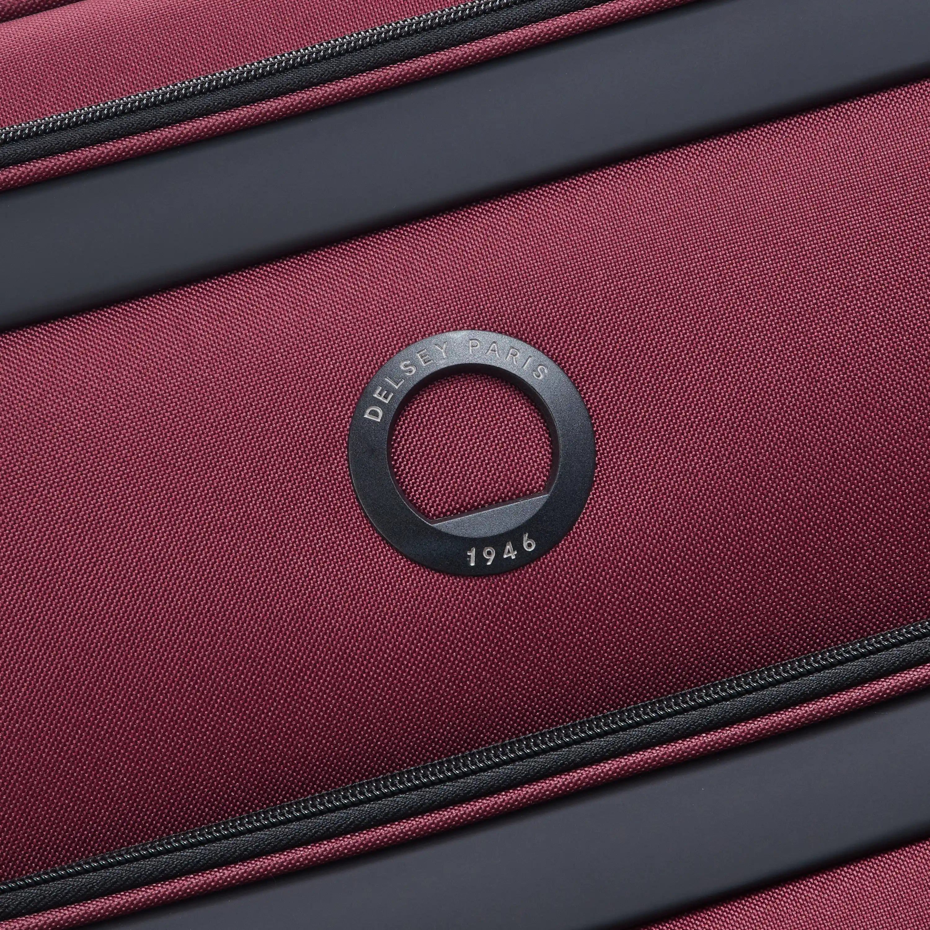 Delsey Sky Max 3.0 Large Check-In Expandable Spinner in Burgundy — detail view 4 # color_Burgundy