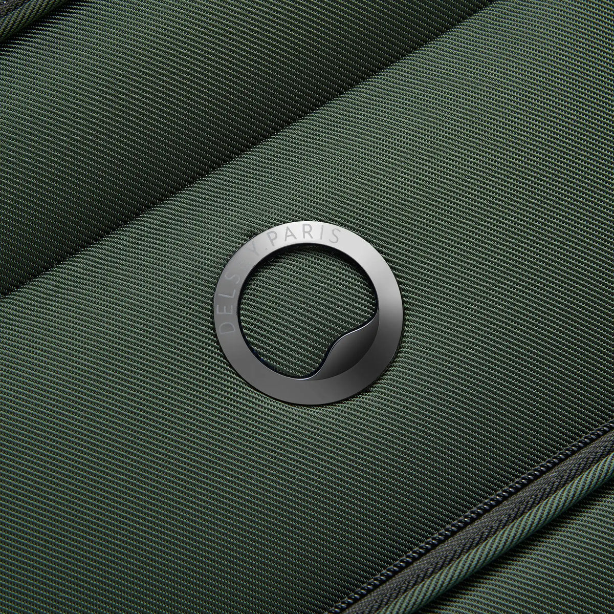Delsey Sky Max 2.0 Large Expandable Spinner in Green — detail view # color_Green