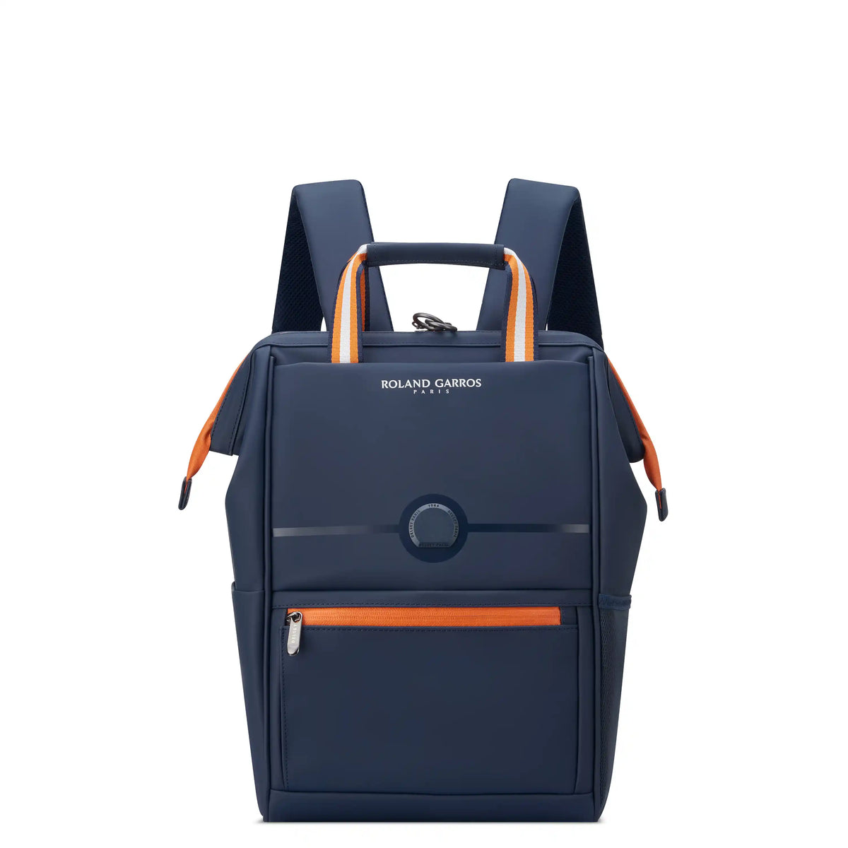 Delsey Turenne Soft Laptop Backpack Tote in Roland-Garros Limited Edition — front view # color_Roland-Garros Limited Edition