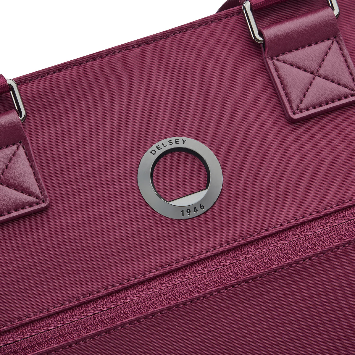 Delsey Victoire 18-Inch Tote Bag in Burgundy — detail view 2