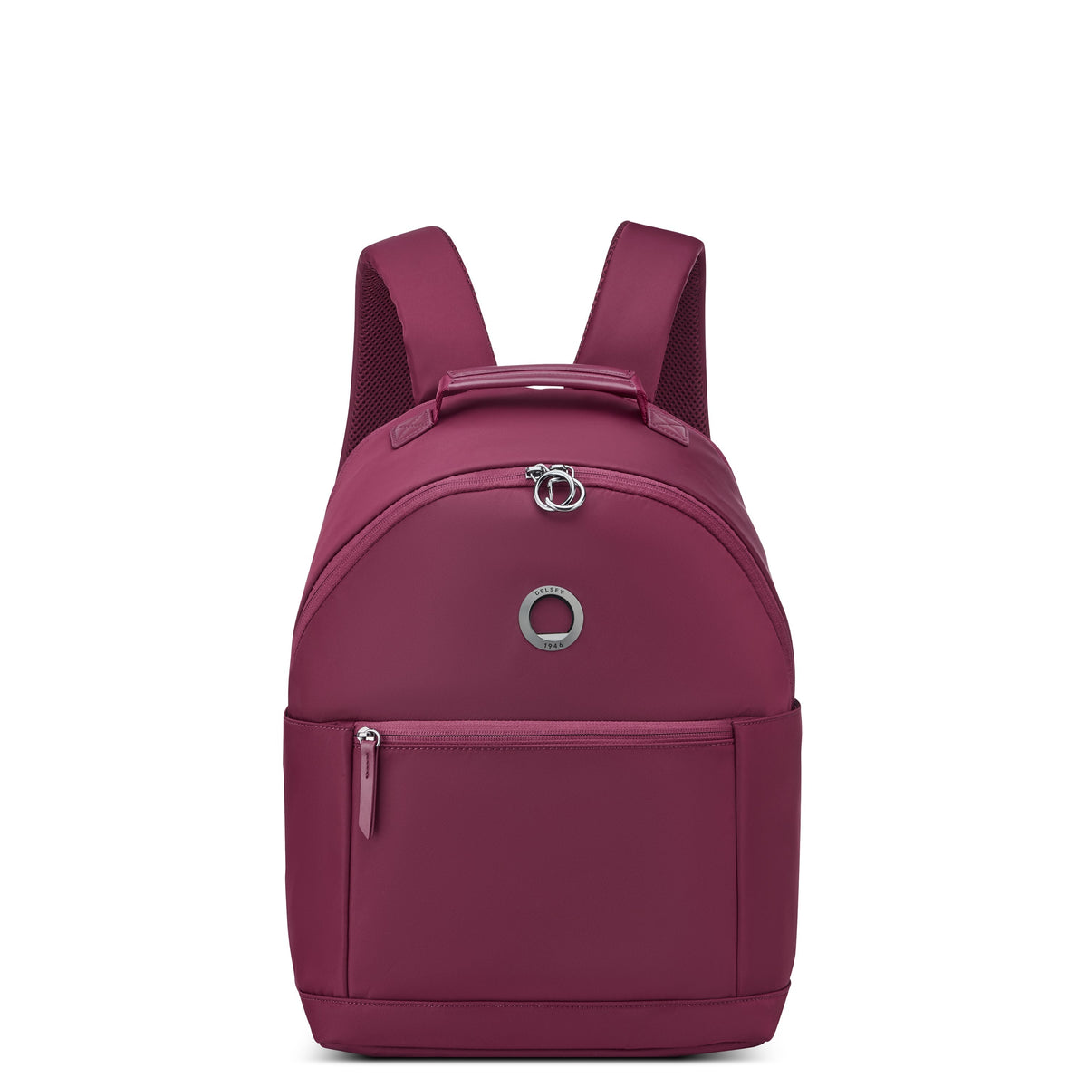 Delsey Victoire 15.6-Inch Laptop Backpack in Burgundy — front view