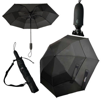 Vista 9505 Dallas Double Canopy Automatic Folding Umbrella image 0