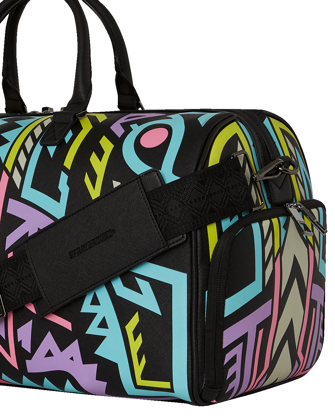 Sprayground A.I. Path To The Future III-(Glow In The Dark) Duffel, view 11
