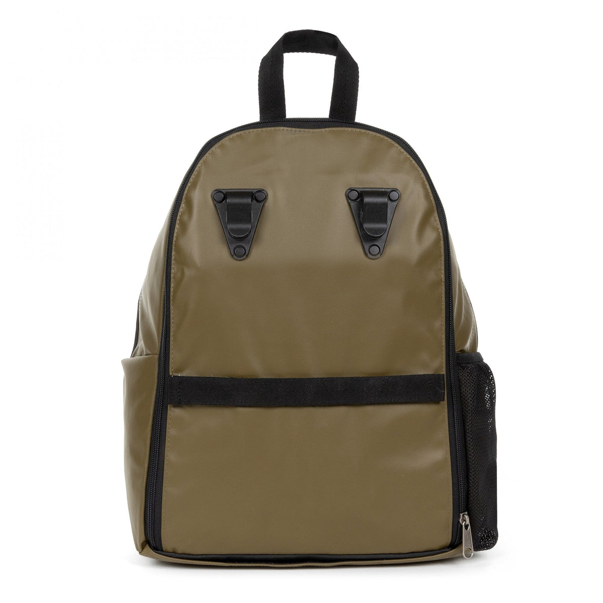 Eastpak Zippl'R Bike Commuter Backpack in Tarp Army — detail view