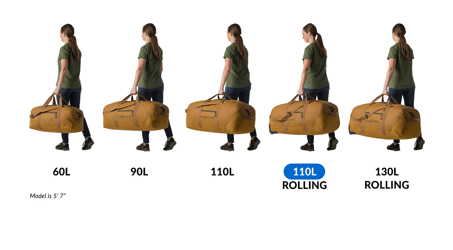 Eagle Creek No Matter What Rolling Duffel 110L, view 9