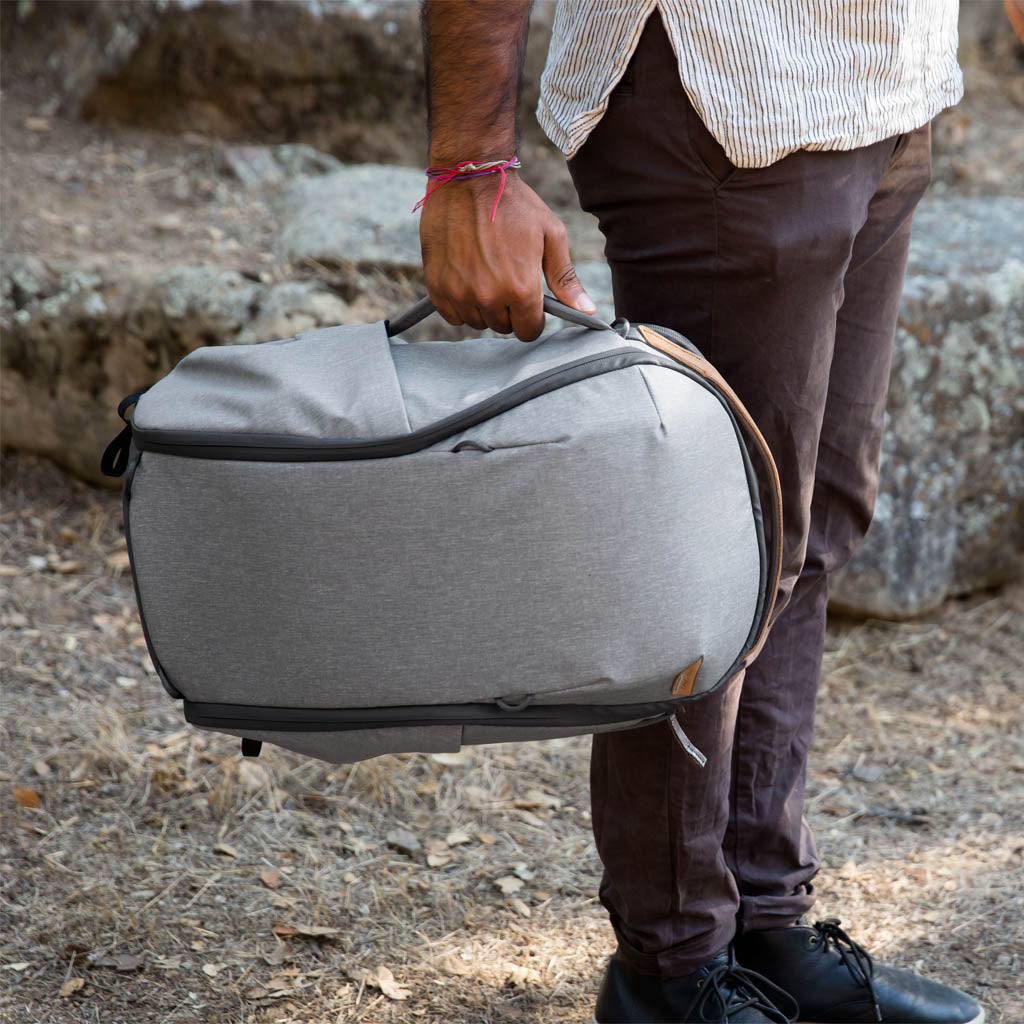 Peak Design Everyday Backpack Zip 15L in Ash — lifestyle # color_Ash