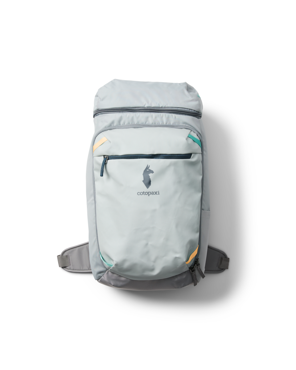 Cotopaxi Allpa 50L Adventure Travel Pack in Vapor and Smoke — angle view 11