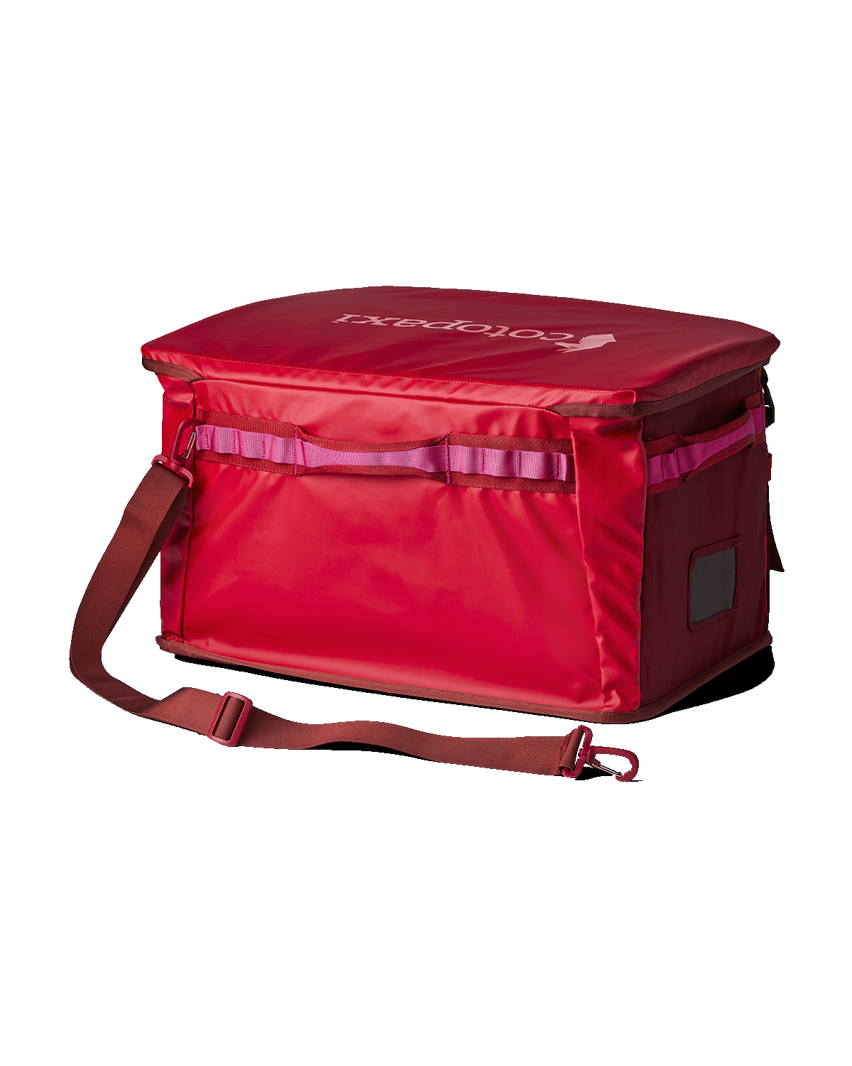 Cotopaxi Allpa 60L Gear Hauler Box in Spicy — front view