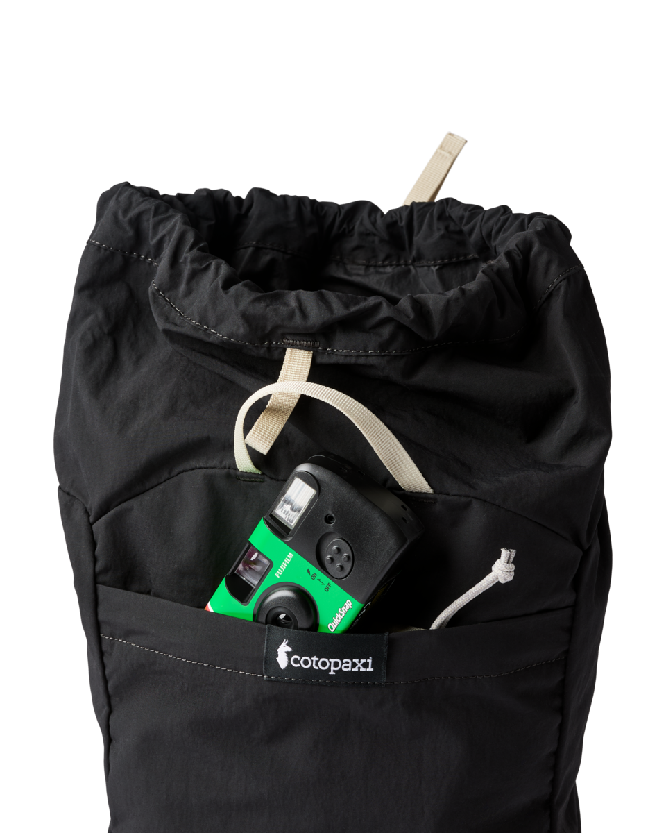 Cotopaxi Empacable 16L Daypack in Black — angle view 3