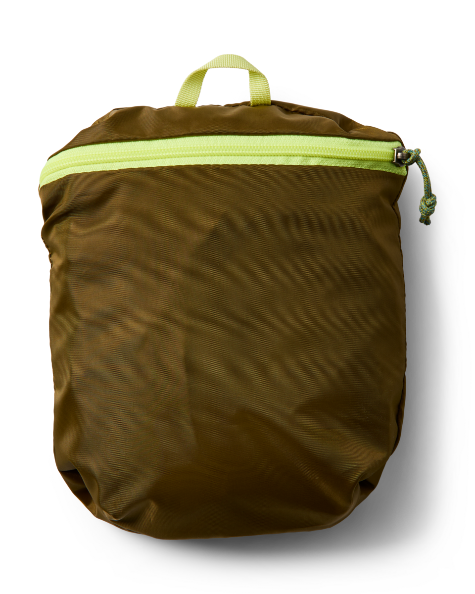 Cotopaxi Empacable 30L Tote in Log Cabin — interior view