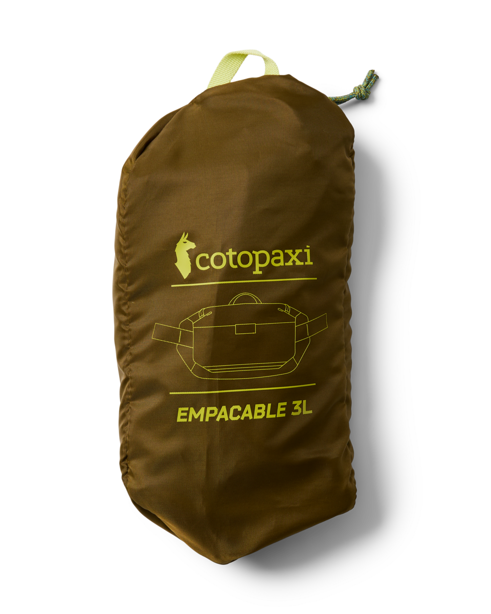 Cotopaxi Empacable 3L Sling in Log Cabin — angle view 6