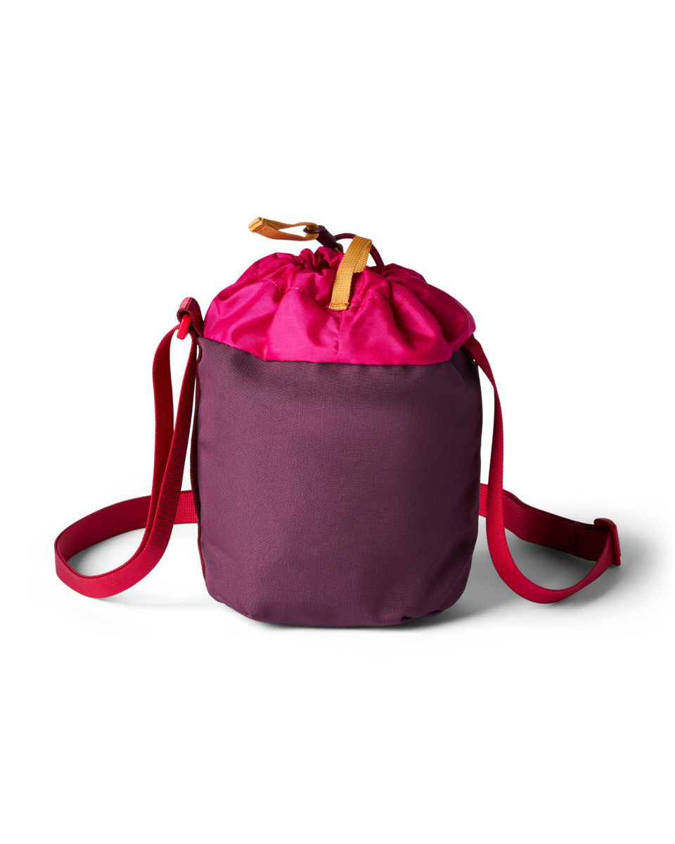 Cotopaxi Todo 3L Bucket Bag in Acai — angle view 3
