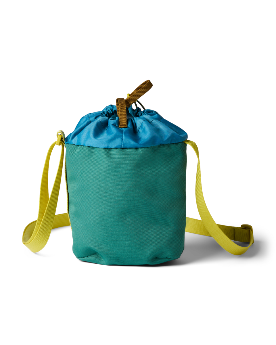 Cotopaxi Todo 3L Bucket Bag in Juniper — angle view 3