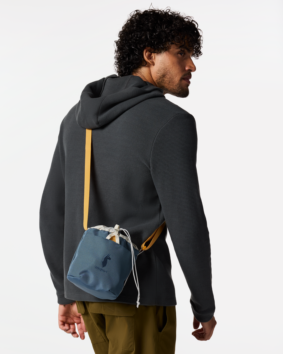 Cotopaxi Todo 3L Bucket Bag in Slate — lifestyle