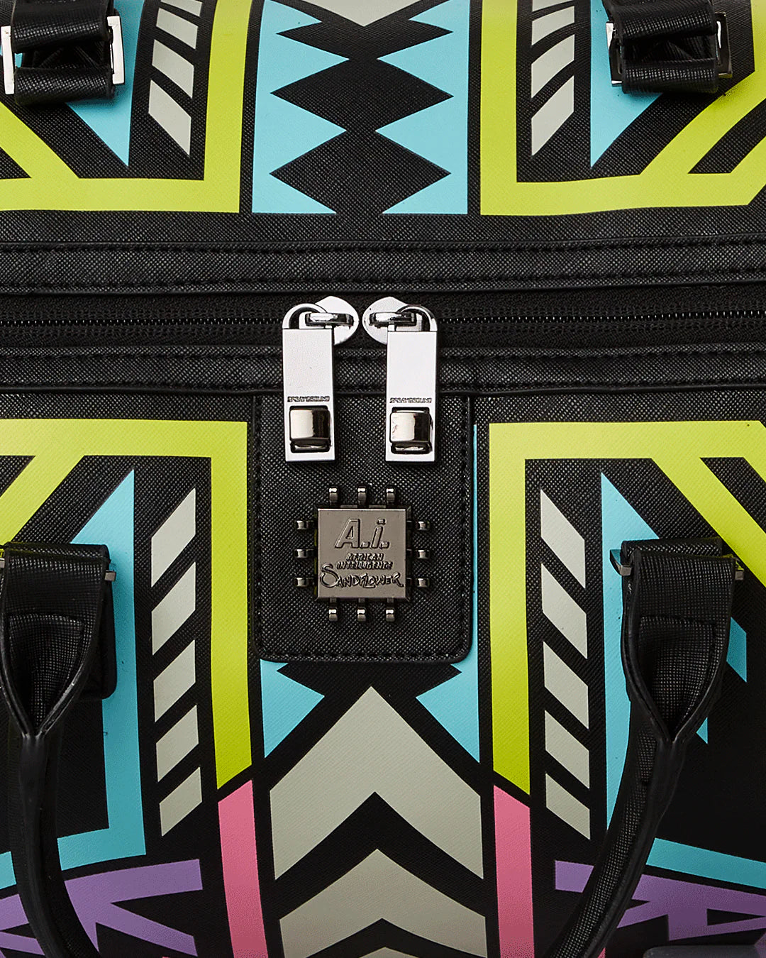 Sprayground A.I. Path To The Future III-(Glow In The Dark) Duffel, view 13