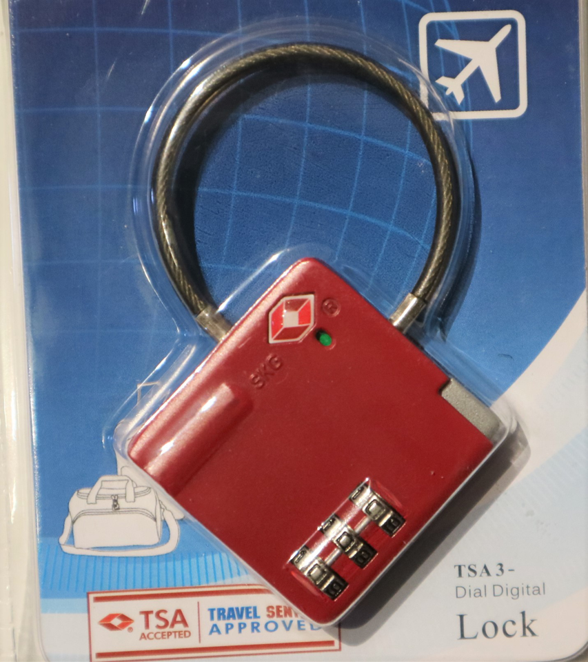 Camel Mountain 529 TSA Approved Lock 3 Dial, view 3