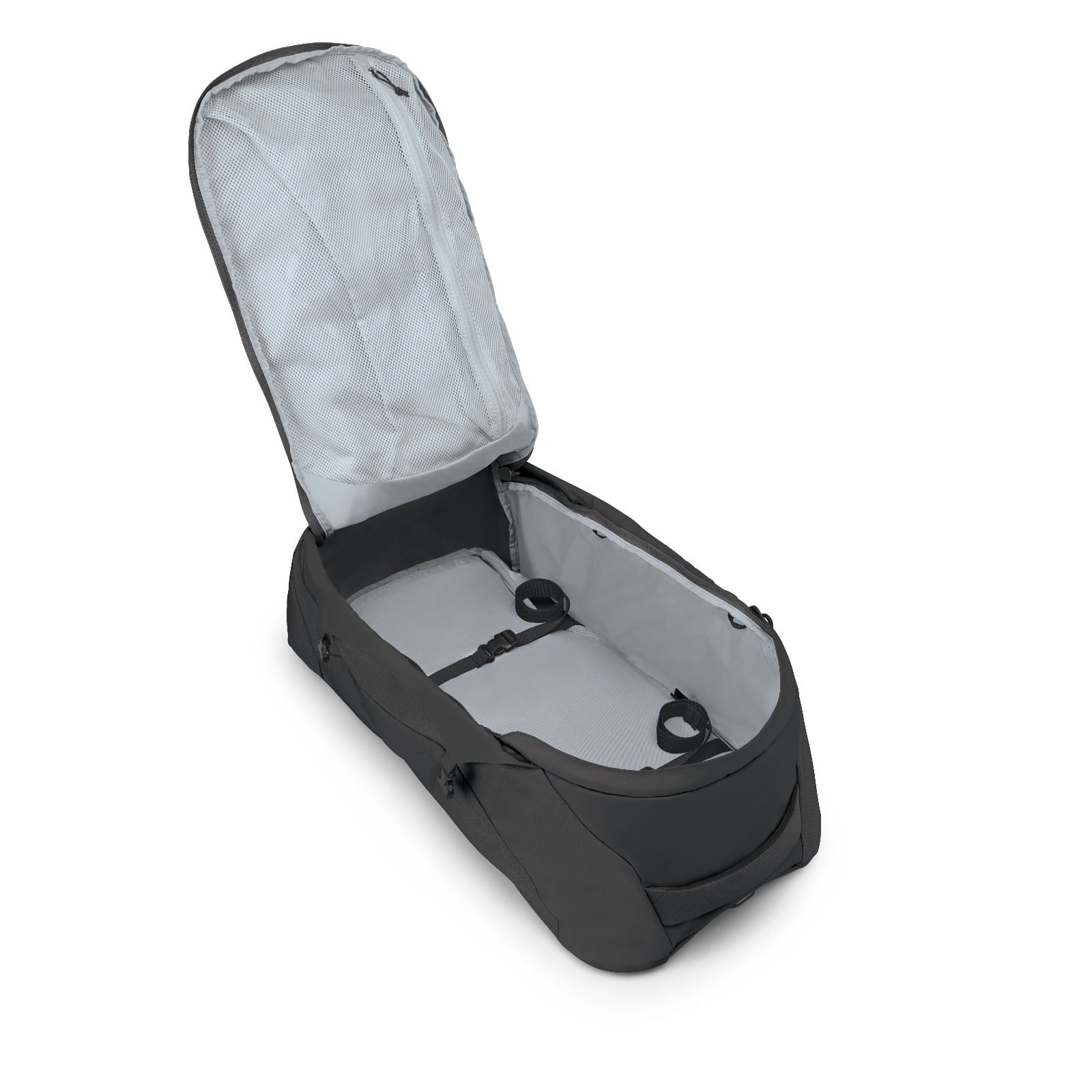 Osprey Farpoint 70 Travel Pack 70L in Black — angle view 3