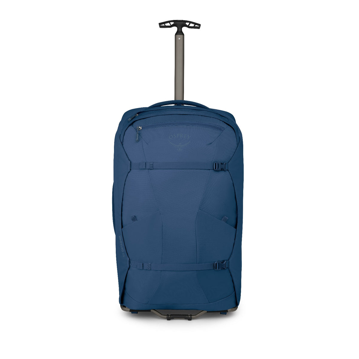 Osprey Farpoint Wheeled Travel Pack 65L/27.5" in Antique Blue — angle view 2