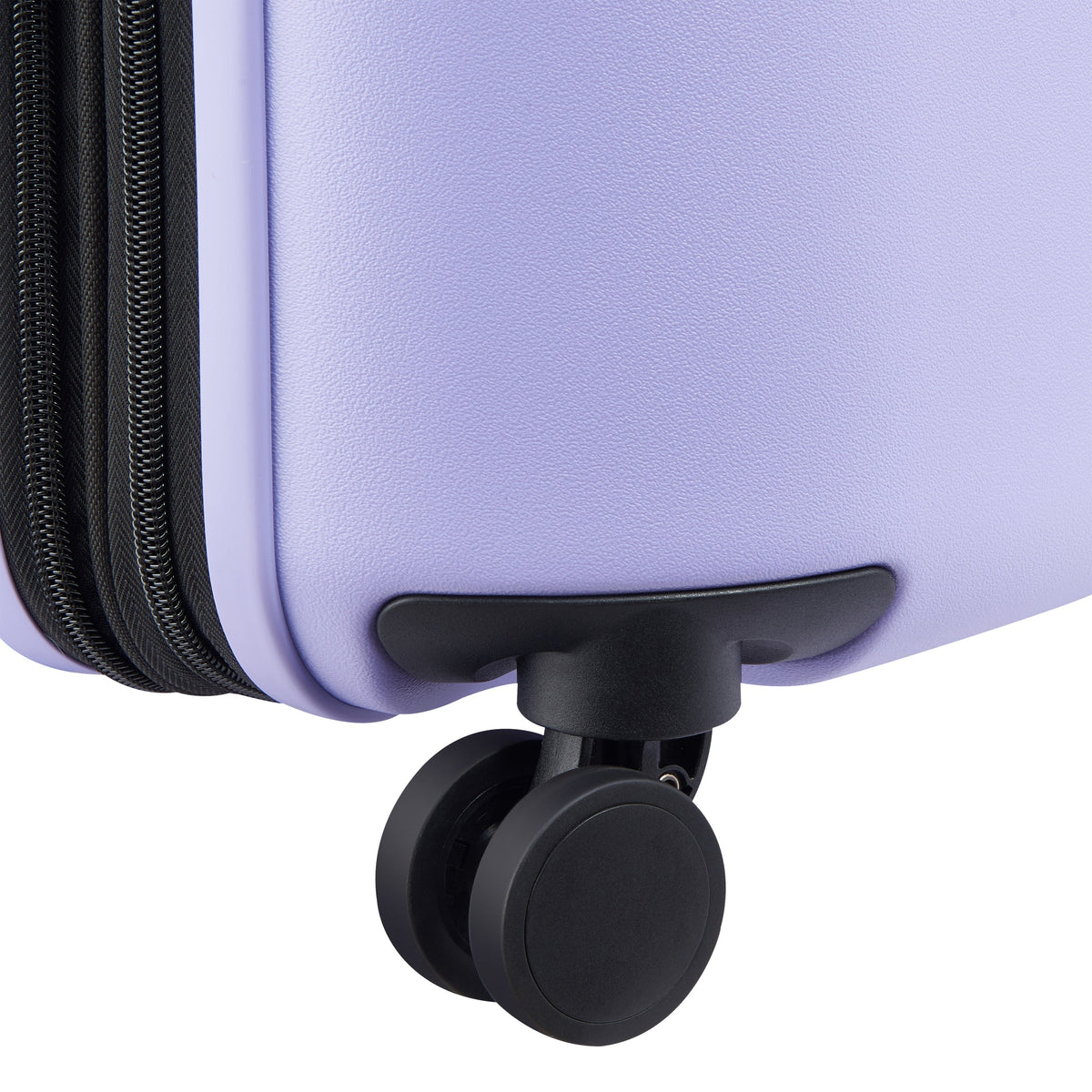 Delsey Catch Flights Carry-On Plus Expandable Spinner in Lavender — detail view 2