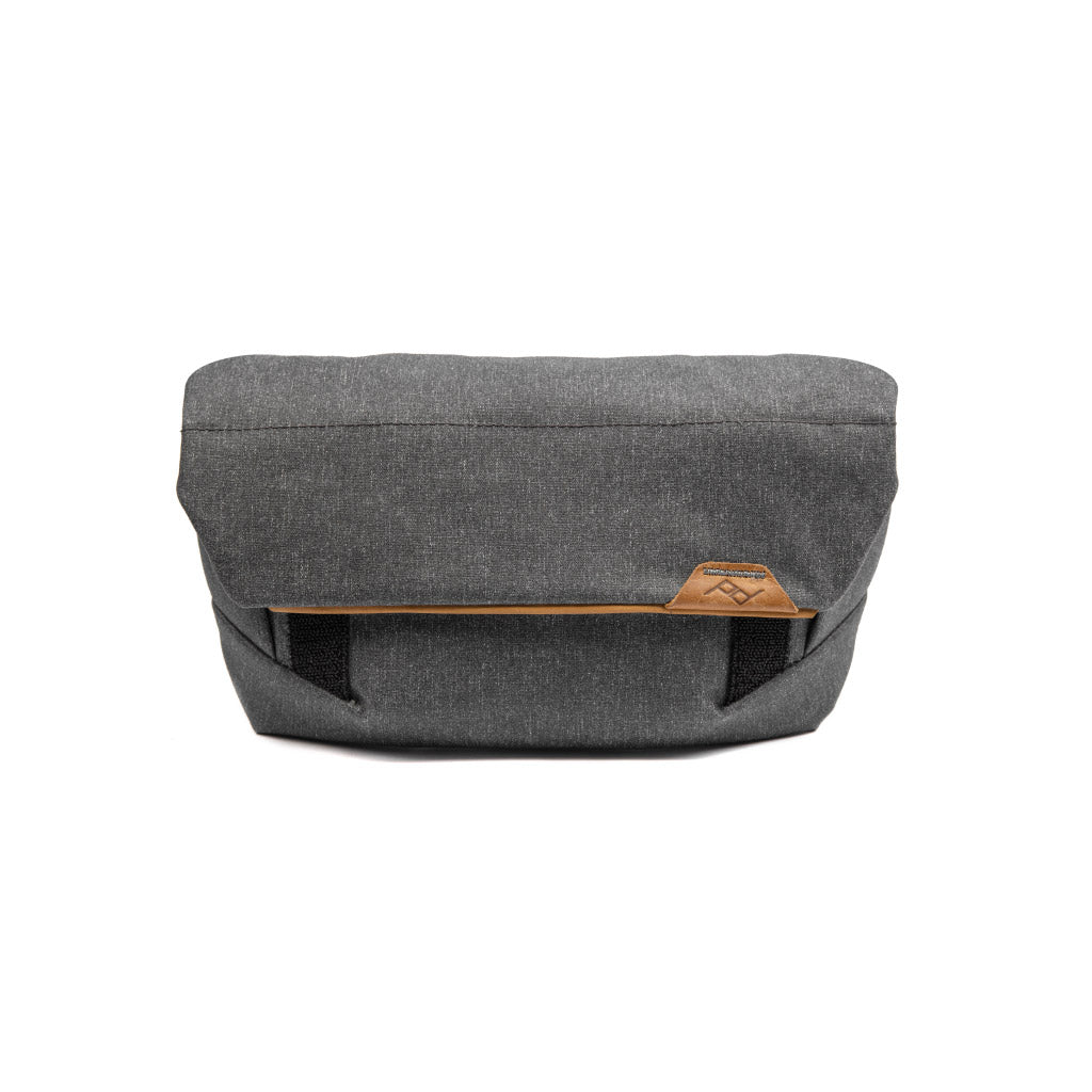 Peak Design Field Pouch in Charcoal — front view # color_Charcoal