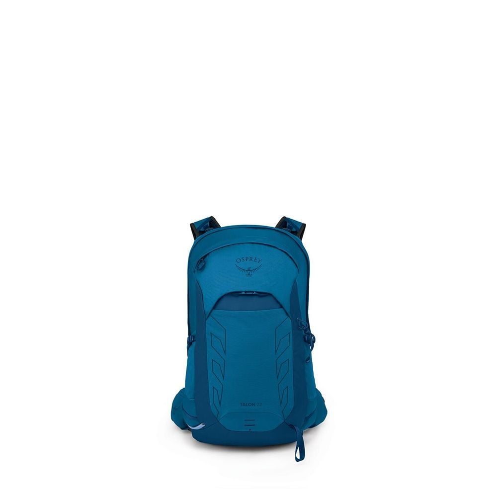 Osprey Talon 22 Hiking Backpack 22L in Night Shift/Scoria Blue — angle view 2