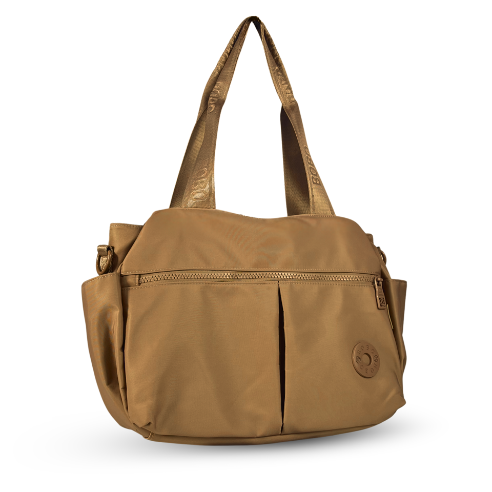 BoBo Handbag in Light Brown - nylon