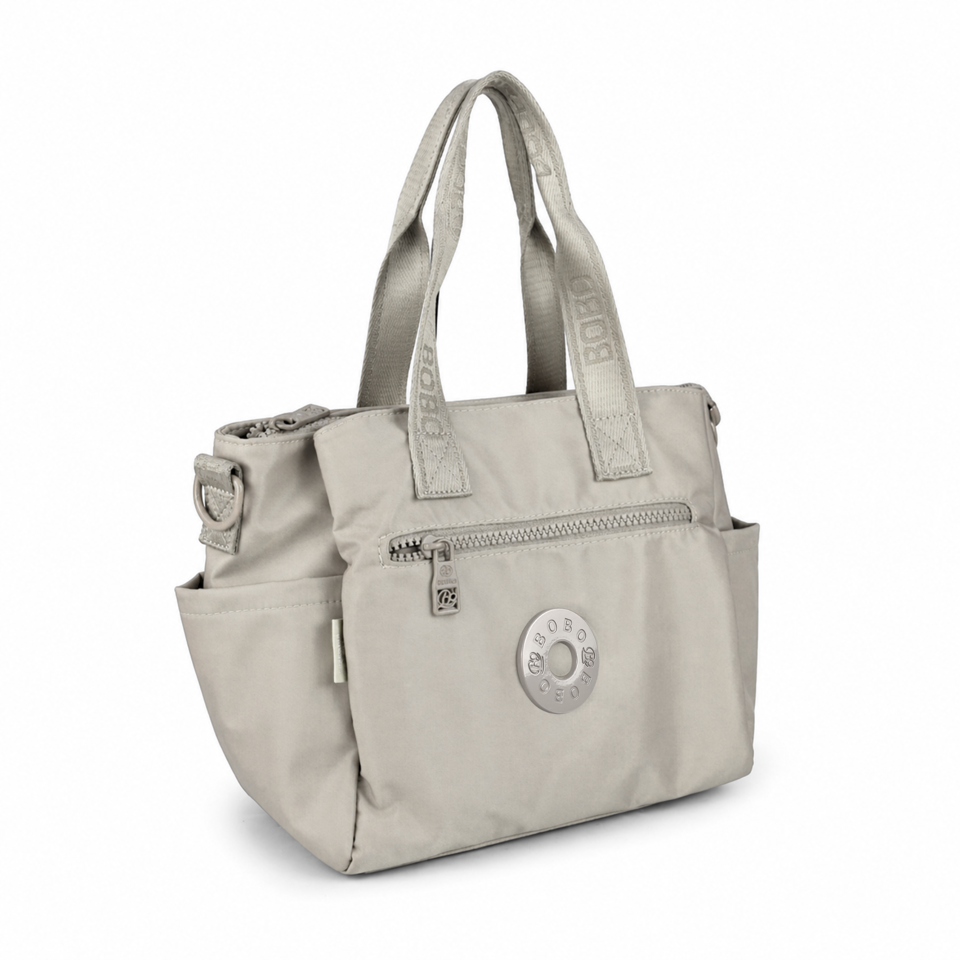 BoBo Handbag in Light Grey - nylon