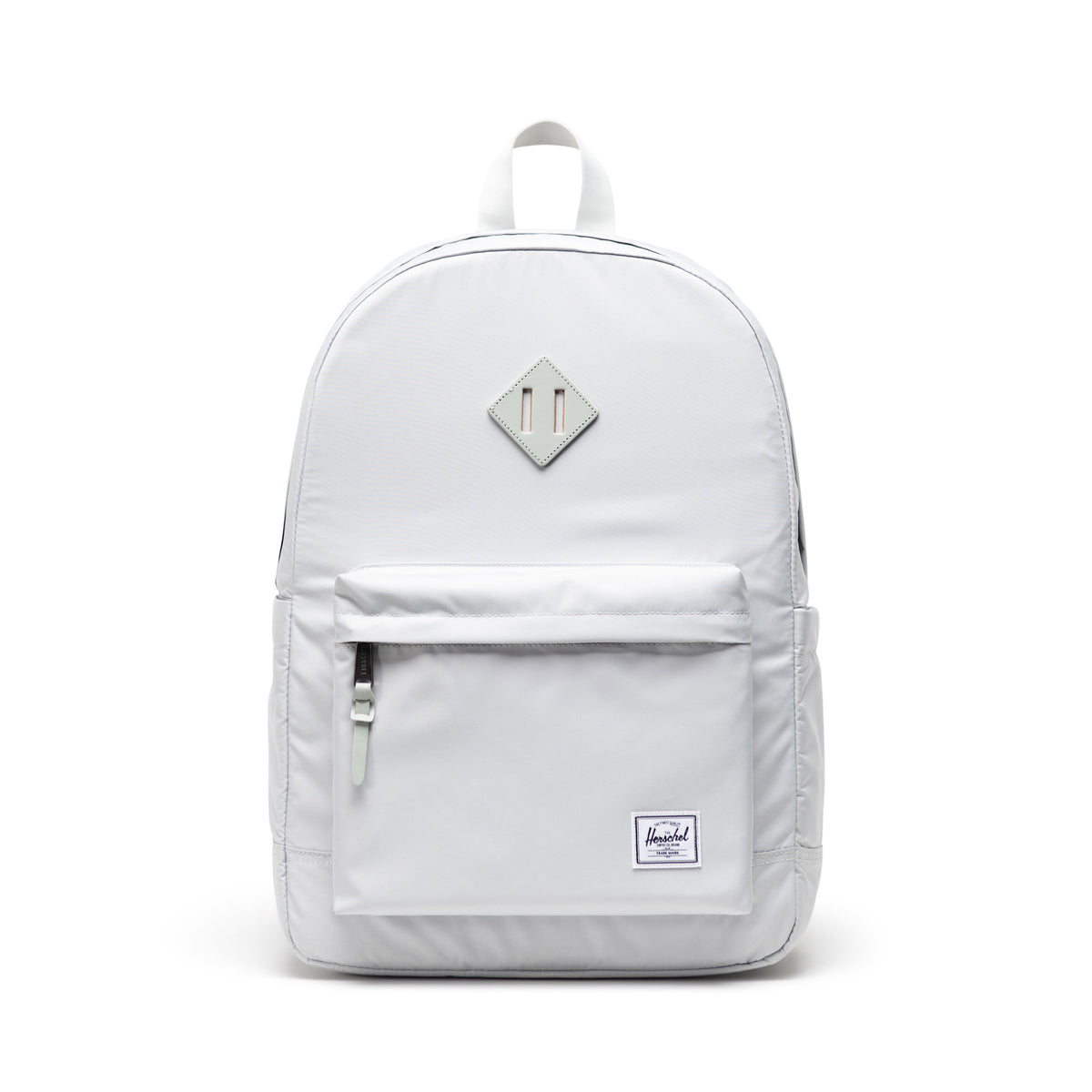 Herschel Heritage Backpack Premium Classic 24L in Metal — front view # color_Metal