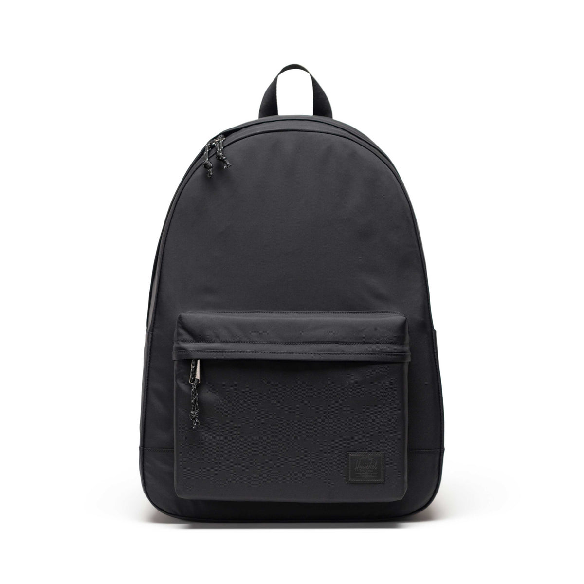 Nylon Herschel Classic XL Backpack 30L in Black — front view # color_Black