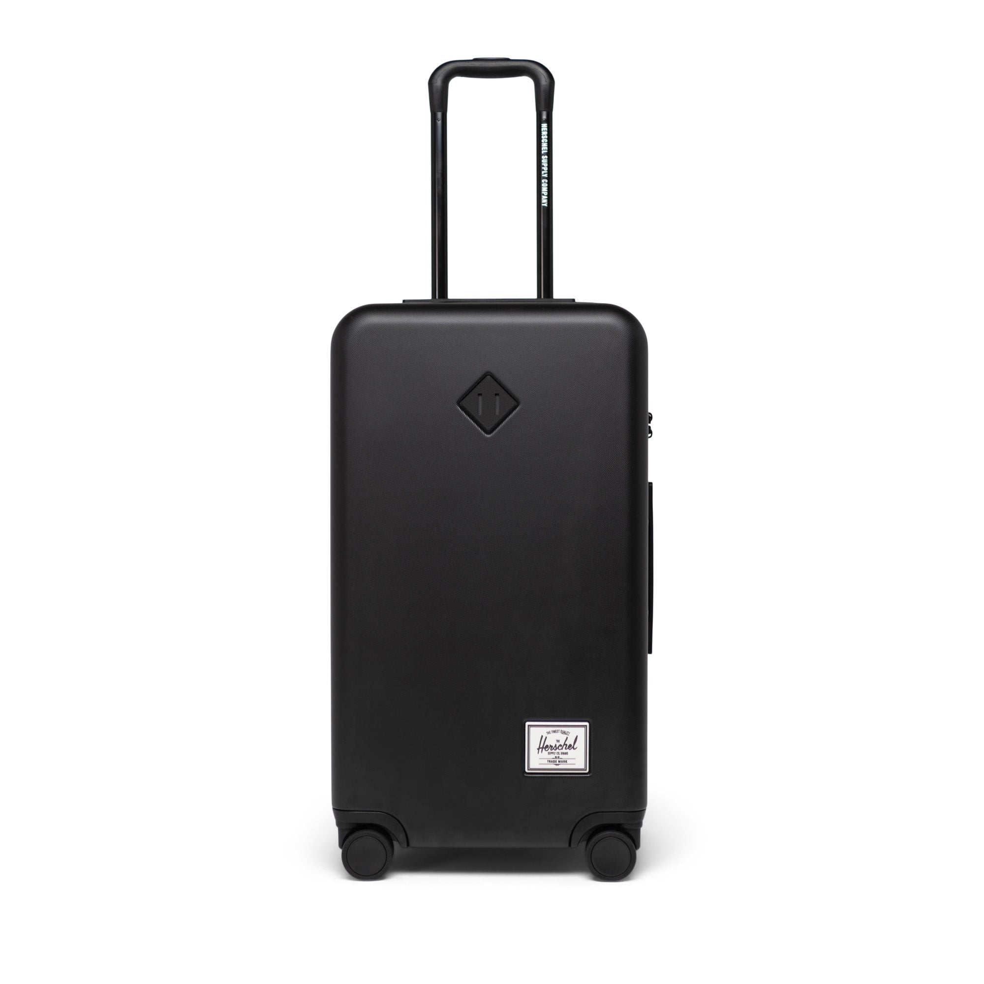 Herschel Heritage Hardshell Medium Luggage 67L in Black — front view # color_Black