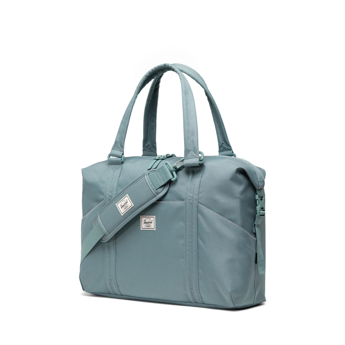 Herschel Strand Duffle Diaper Bag 24L in Trellis — angle view 2 # color_Trellis