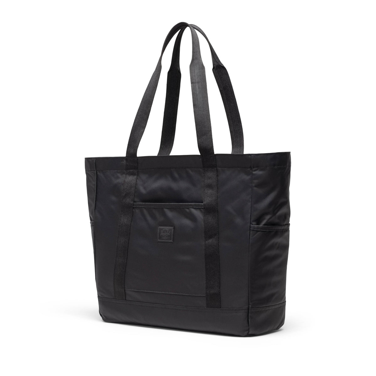 Nylon Herschel Heritage Tote 24.5L in Black — angle view 2