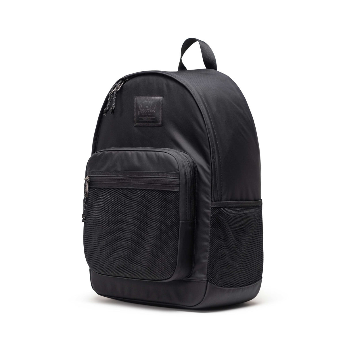 Herschel Kaine Backpack Nylon 28L in Black — angle view 2