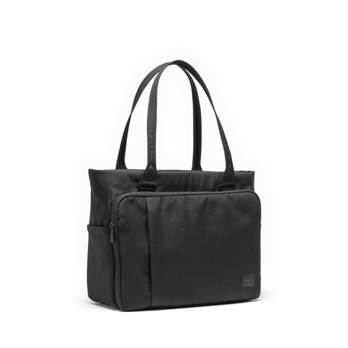 Herschel Kaslo Tote Tech 23L in Black — angle view 3 # color_Black