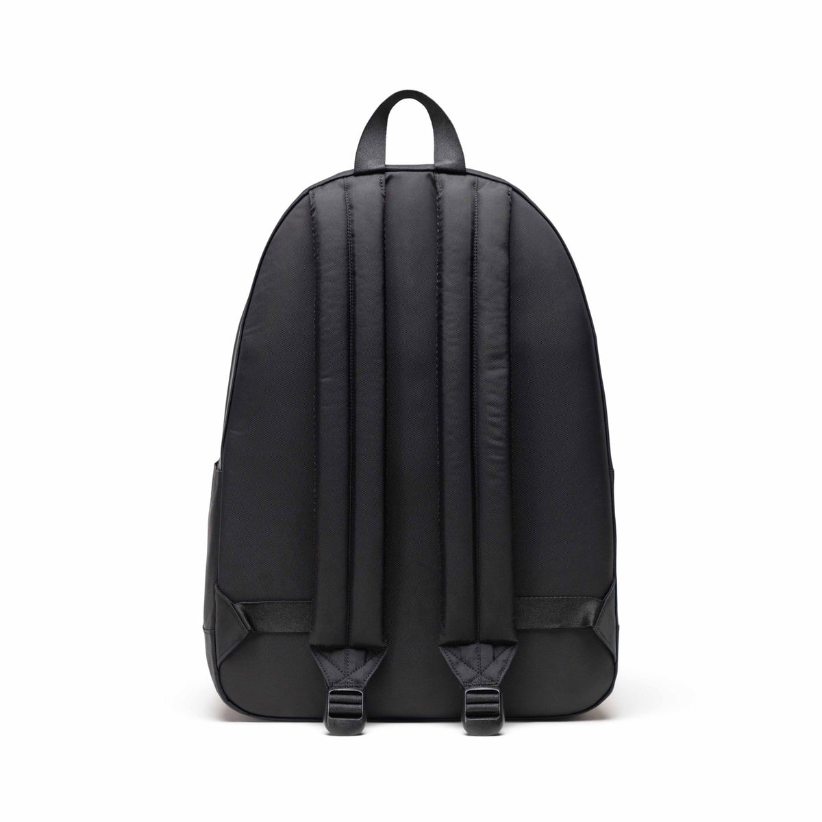Nylon Herschel Classic XL Backpack 30L in Black — back view # color_Black