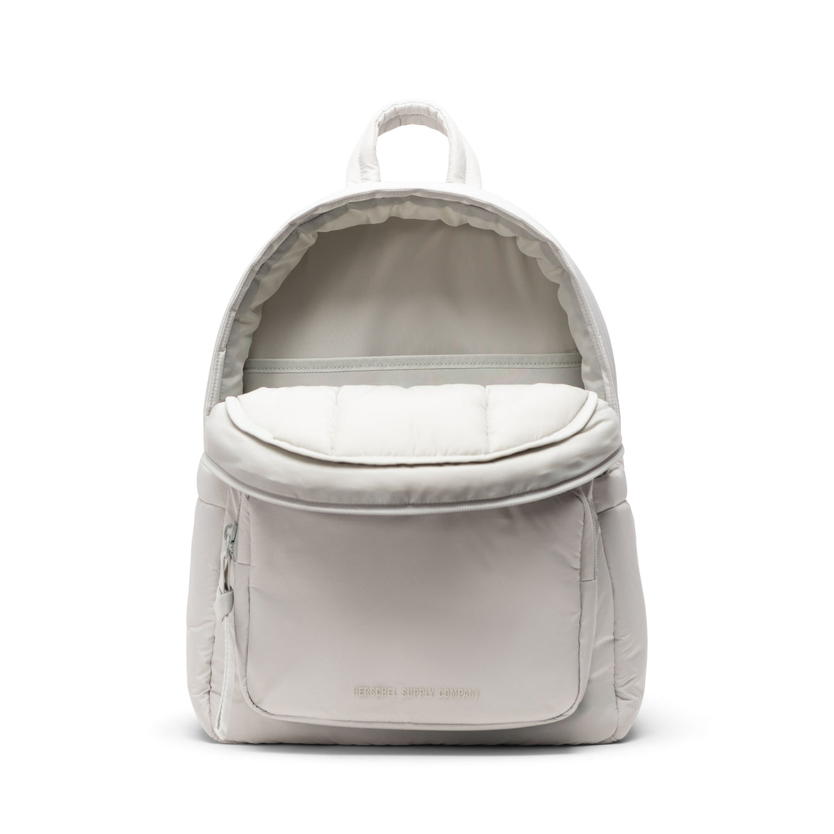 Herschel Cloudform Backpack 22L in Metal — interior view # color_Metal