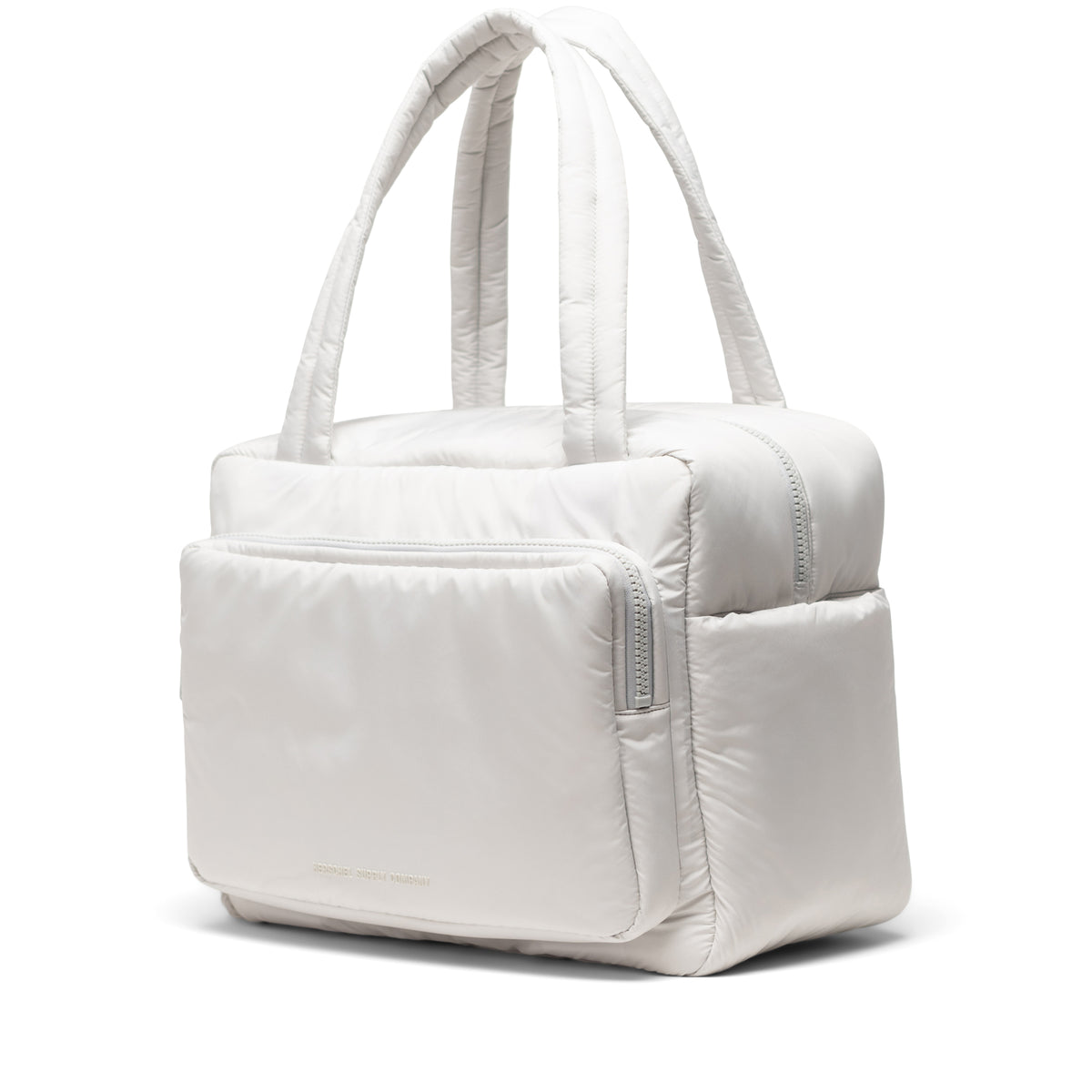 Herschel Cloudform Duffle 26L in Metal — angle view 2 # color_Metal