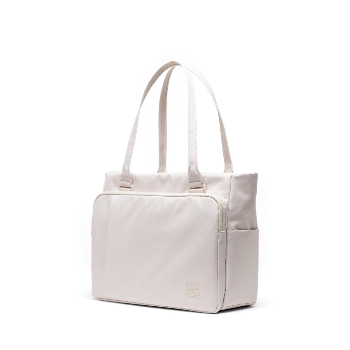 Herschel Kaslo Tote Tech 23L in Moonbeam Tonal — angle view 2 # color_Moonbeam Tonal